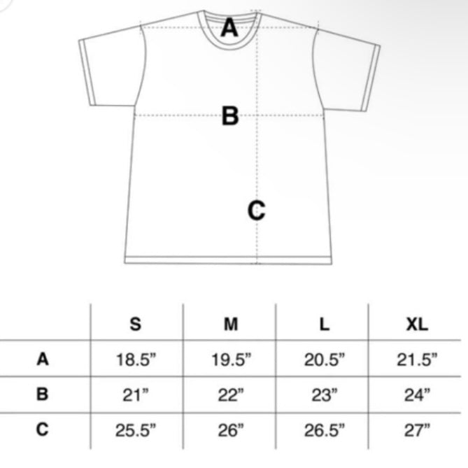 Abstract tee (white)